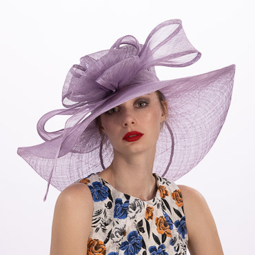 LILAC 7'' FLOPPY SINAMAY HAT