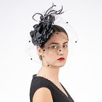 FLOWER FASCINATOR COMB
