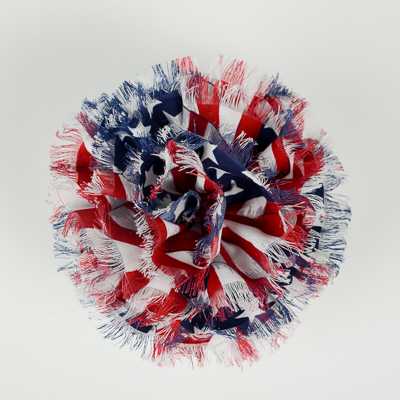 2 WAY AMERICAN FLAG BOW FOR HA