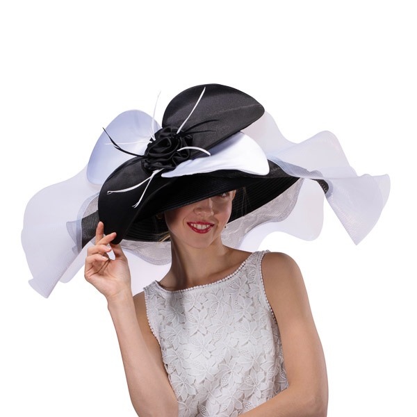 LARGE CRINOLINE W/SATIN BOW